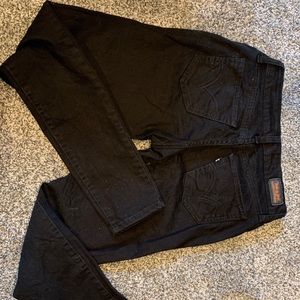 Levi’s black jean leggings size 26